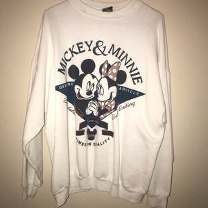 Vintage Mickey & Minnie Sweater